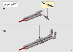 LEGO 42112 instructions page 9 – build guide