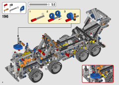 LEGO 42112 instructions page 4 – build guide