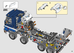 LEGO 42112 instructions page 65 – build guide