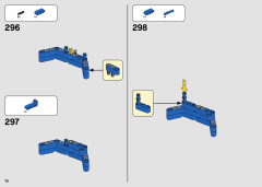 LEGO 42112 instructions page 70 – build guide