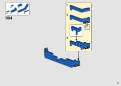 LEGO 42112 instructions page 73 – build guide