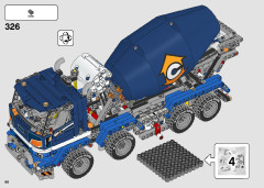 LEGO 42112 instructions page 86 – build guide