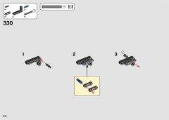 LEGO 42114 instructions page 210 – build guide