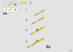 LEGO 42114 instructions page 367 – build guide