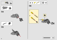 LEGO 42114 instructions page 74 – build guide