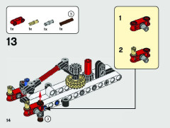LEGO 42116 instructions page 14 – build guide