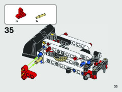 LEGO 42116 instructions page 35 – build guide