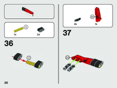 LEGO 42116 instructions page 36 – build guide