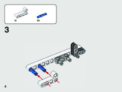 LEGO 42116 instructions page 4 – build guide