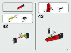 LEGO 42116 instructions page 41 – build guide