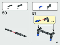 LEGO 42116 instructions page 47 – build guide
