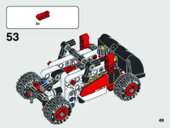 LEGO 42116 instructions page 49 – build guide