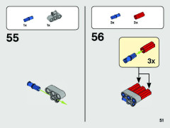 LEGO 42116 instructions page 51 – build guide