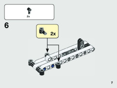 LEGO 42116 instructions page 7 – build guide