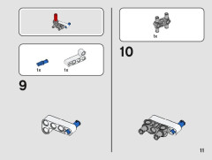 LEGO 42116 instructions page 11 – build guide