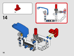 LEGO 42116 instructions page 14 – build guide