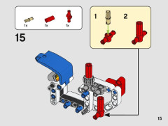 LEGO 42116 instructions page 15 – build guide