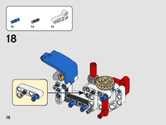 LEGO 42116 instructions page 18 – build guide