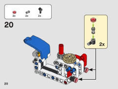 LEGO 42116 instructions page 20 – build guide