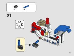 LEGO 42116 instructions page 21 – build guide