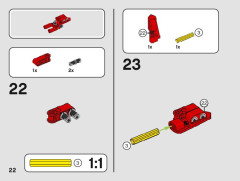 LEGO 42116 instructions page 22 – build guide
