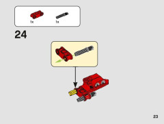 LEGO 42116 instructions page 23 – build guide