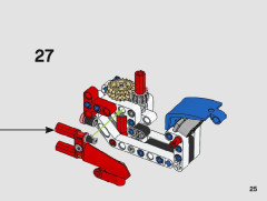 LEGO 42116 instructions page 25 – build guide