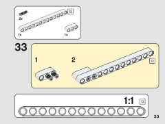 LEGO 42116 instructions page 33 – build guide