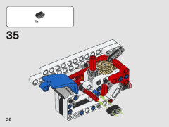 LEGO 42116 instructions page 36 – build guide