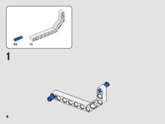 LEGO 42116 instructions page 4 – build guide