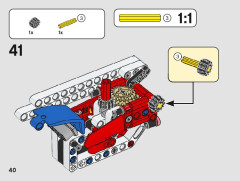 LEGO 42116 instructions page 40 – build guide
