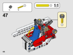 LEGO 42116 instructions page 44 – build guide