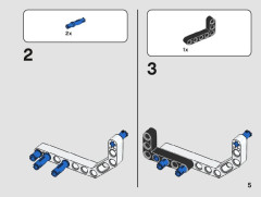 LEGO 42116 instructions page 5 – build guide