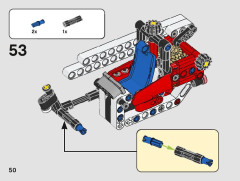 LEGO 42116 instructions page 50 – build guide