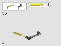 LEGO 42116 instructions page 52 – build guide