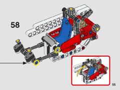 LEGO 42116 instructions page 55 – build guide