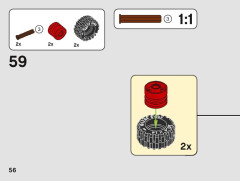 LEGO 42116 instructions page 56 – build guide