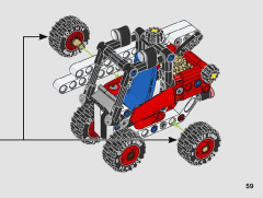 LEGO 42116 instructions page 59 – build guide