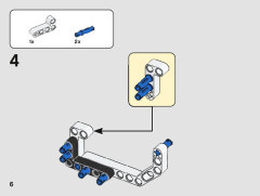 LEGO 42116 instructions page 6 – build guide