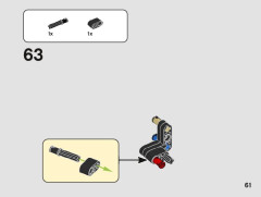 LEGO 42116 instructions page 61 – build guide