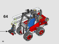 LEGO 42116 instructions page 62 – build guide