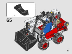 LEGO 42116 instructions page 63 – build guide