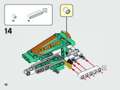 LEGO 42117 instructions page 14 – build guide