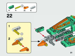 LEGO 42117 instructions page 21 – build guide
