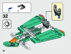 LEGO 42117 instructions page 28 – build guide