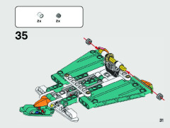 LEGO 42117 instructions page 31 – build guide