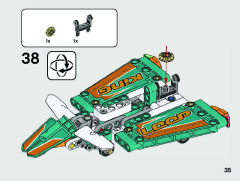 LEGO 42117 instructions page 35 – build guide