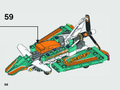 LEGO 42117 instructions page 56 – build guide