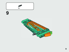 LEGO 42117 instructions page 9 – build guide