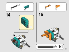 LEGO 42117 instructions page 13 – build guide